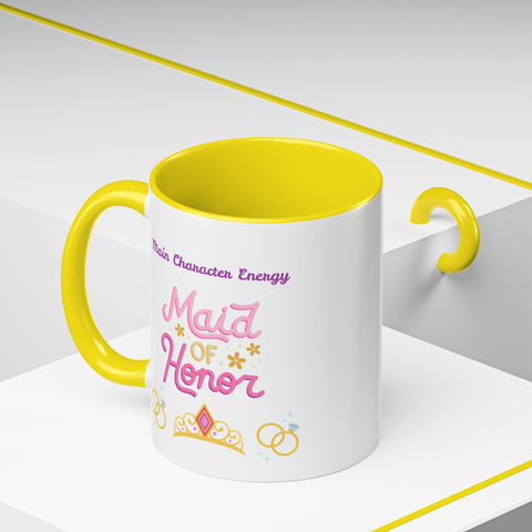 'Main Character Energy: Maid of Honor' Accent Coffee Mug