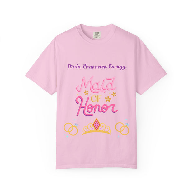 'Main Character Energy: Maid of Honor' Unisex T-Shirt