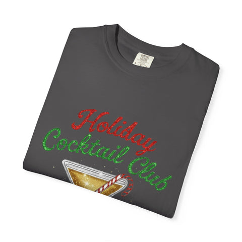 Holiday Cocktail Club T-Shirt | Let's Get Jolly Christmas Tee