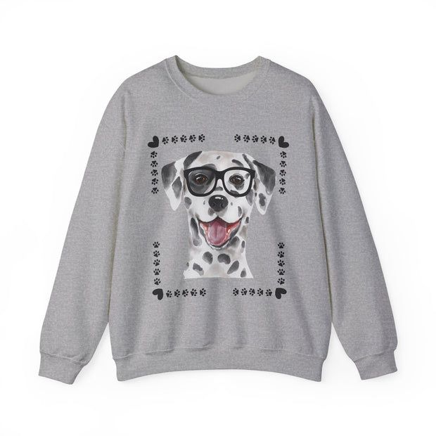Geeky Good Dalmatian Unisex Crewneck Sweatshirt