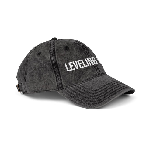 'Leveling Up In IRL' Vintage Embroidered Cap