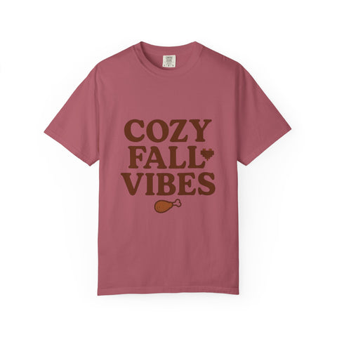 Cozy Fall Vibes T-shirt, Autumn Style Tee, Unisex Shirt for Casual Wear, Thanksgiving Apparel, Comfortable Everyday Outfits