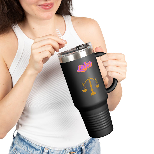 'Libra' Insulated Travel Mug, 40z.