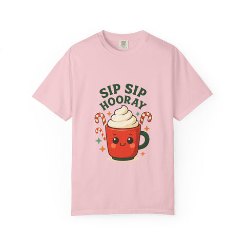 'Sip Sip Hooray' Holiday Unisex T-shirt