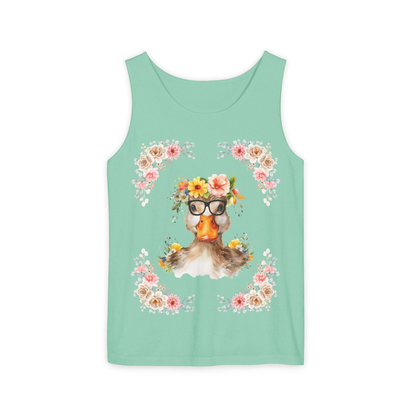 Geeky Goddess Duck Unisex Tank Top