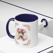 Geeky Goddess French Poodle Accent Coffee Mug