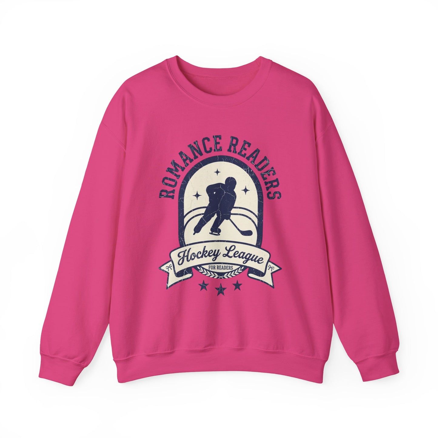 Romance Readers Hockey League Sweatshirt, Hockey Romance Booktok Crewneck, Sports Romance Reader Pullover