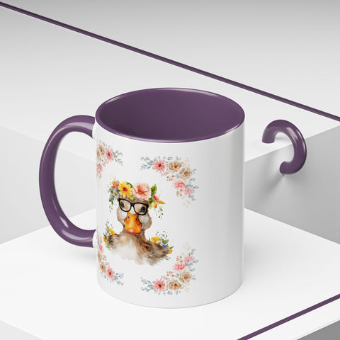 Geeky Goddess Duck Accent Coffee Mug