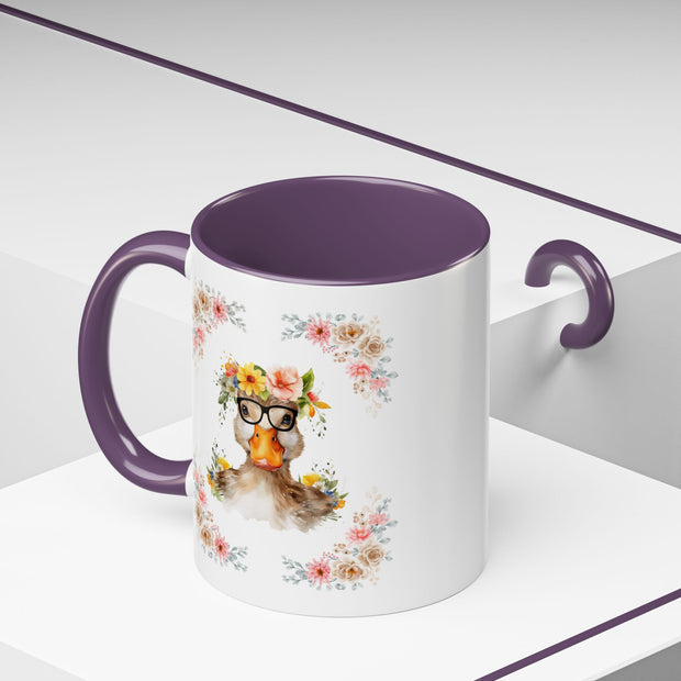 Geeky Goddess Duck Accent Coffee Mug