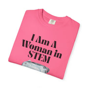 'I Am A Woman In STEM' Scientist Unisex T-shirt