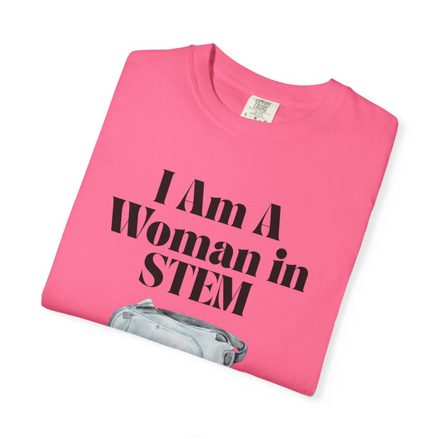 'I Am A Woman In STEM' Scientist Unisex T-shirt