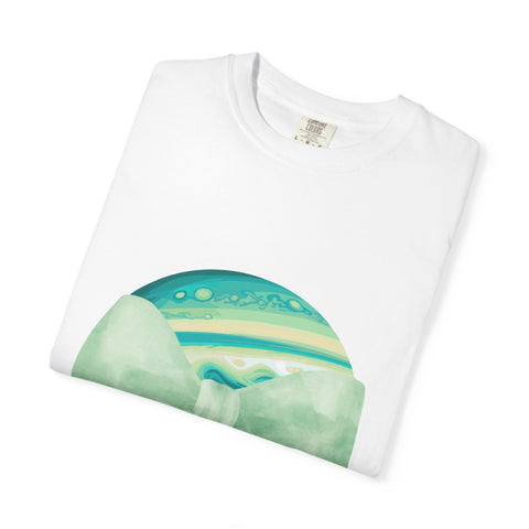 Green Planet Wrapped In A Bow Unisex T-Shirt
