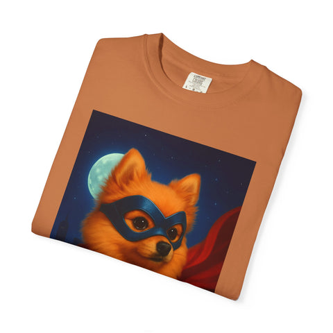 Superhero Pomeranian Unisex T-shirt