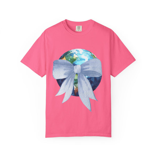 Earth Wrapped In A Bow Unisex T-Shirt