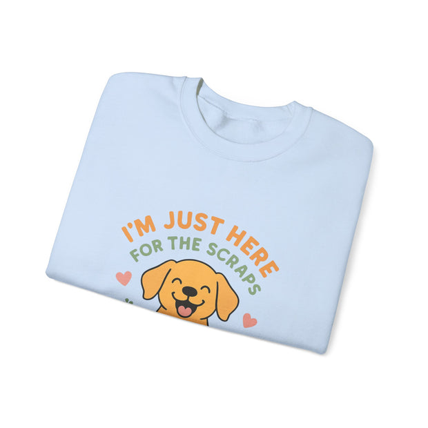 Playful Dog Sweatshirt for Pet Lovers, Unisex Crewneck, Cozy Gift for Dog Owners, Animal Lovers, Cute Pet-Themed Apparel