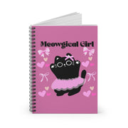 'Meowgical Girl' Spiral Notebook