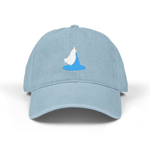 Wizard Bride Denim Embroidered Cap