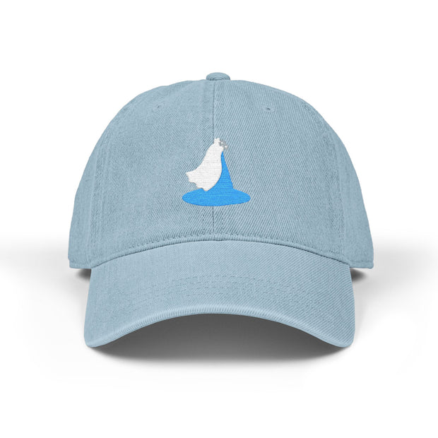 Wizard Bride Denim Embroidered Cap