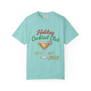 Holiday Cocktail Club T-Shirt | Let's Get Jolly Christmas Tee