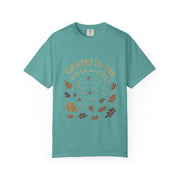 Grateful Under the Stars T-shirt | Unisex Garment-Dyed Tee, Inspirational Apparel, Cozy Casual Wear, Gifts for Nature Lovers, Fall Fashion