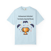'Achievement Unlocked Haunted House' Unisex T-Shirt