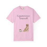 'Espawresso Yourself' Golden Retriever Unisex T-Shirt