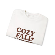 Cozy Fall Vibes Sweatshirt - Unisex Crewneck, Autumn Apparel, Perfect for Thanksgiving, Comfortable Gift, Casual Style