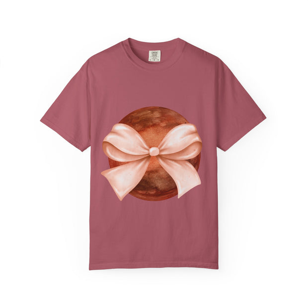 Mars Wrapped In Bow Unisex T-Shirt