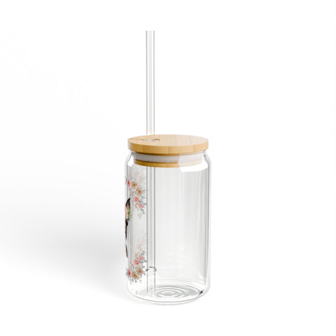 Geeky Goddess French Bulldog Sipper Glass