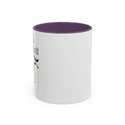 'You and Me Against The World' Accent Coffee Mug
