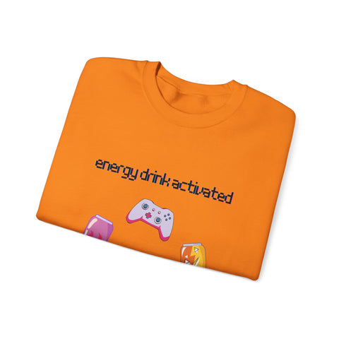 'Energy Drink Activated' Unisex Crewneck Sweatshirt