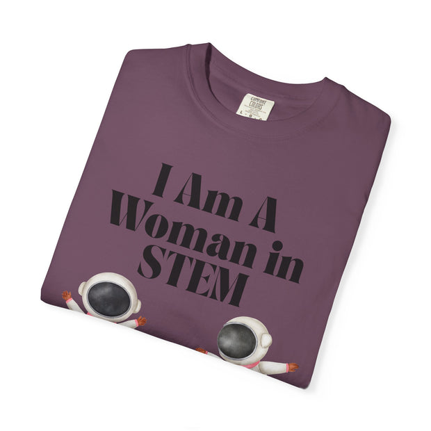 'I Am A Woman In STEM' Astronaut T-Shirt