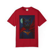 Superhero Dark Gray Cat Unisex T-shirt