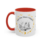 'Just One More Chapter' Accent Coffee Mug