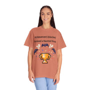 'Achievement Unlocked Haunted House' Unisex T-Shirt