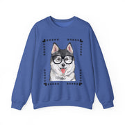 Geeky Good Siberian Husky Unisex Crewneck Sweatshirt
