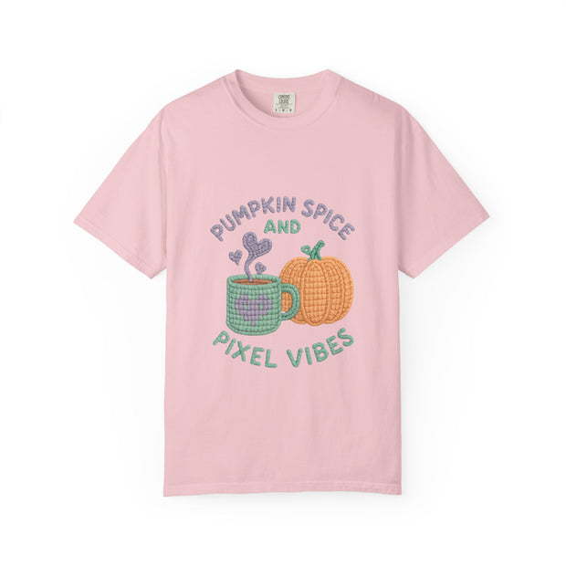 Pumpkin Spice Unisex T-shirt, Cozy Fall Apparel, Perfect for Autumn Festivals, Casual Everyday Wear, Halloween and Thanksgiving