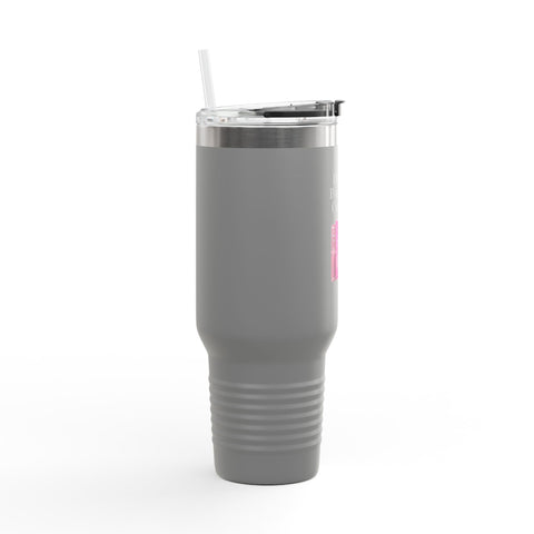 'I Like Big Books and I Cannot Lie' Insulated Travel Mug, 40oz