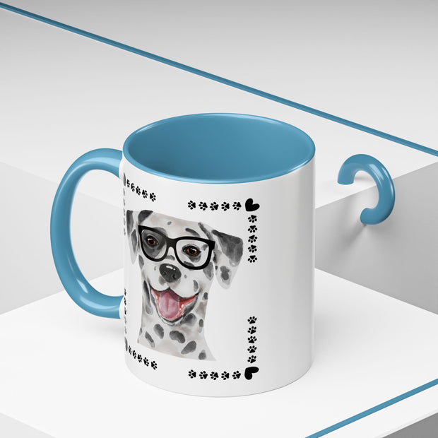 Geeky Good Dalmatian Accent Coffee Mug