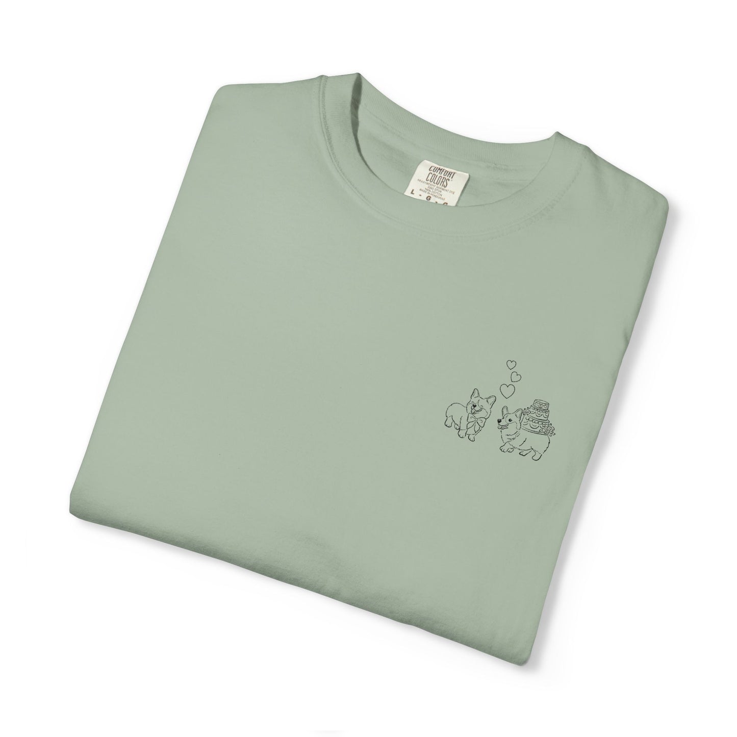 Dog Bride Embroidered Shirt, Minimalist Dog Lover Tee, Wedding Dog Shirt, Cute Bridal T Shirt, Coquette Puppy Tee