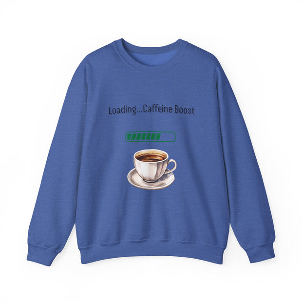 'Loading...Caffeine Boost' Unisex Crewneck Sweatshirt