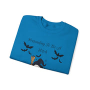 'Pretending To Be A Witch' Unisex Crewneck Sweatshirt