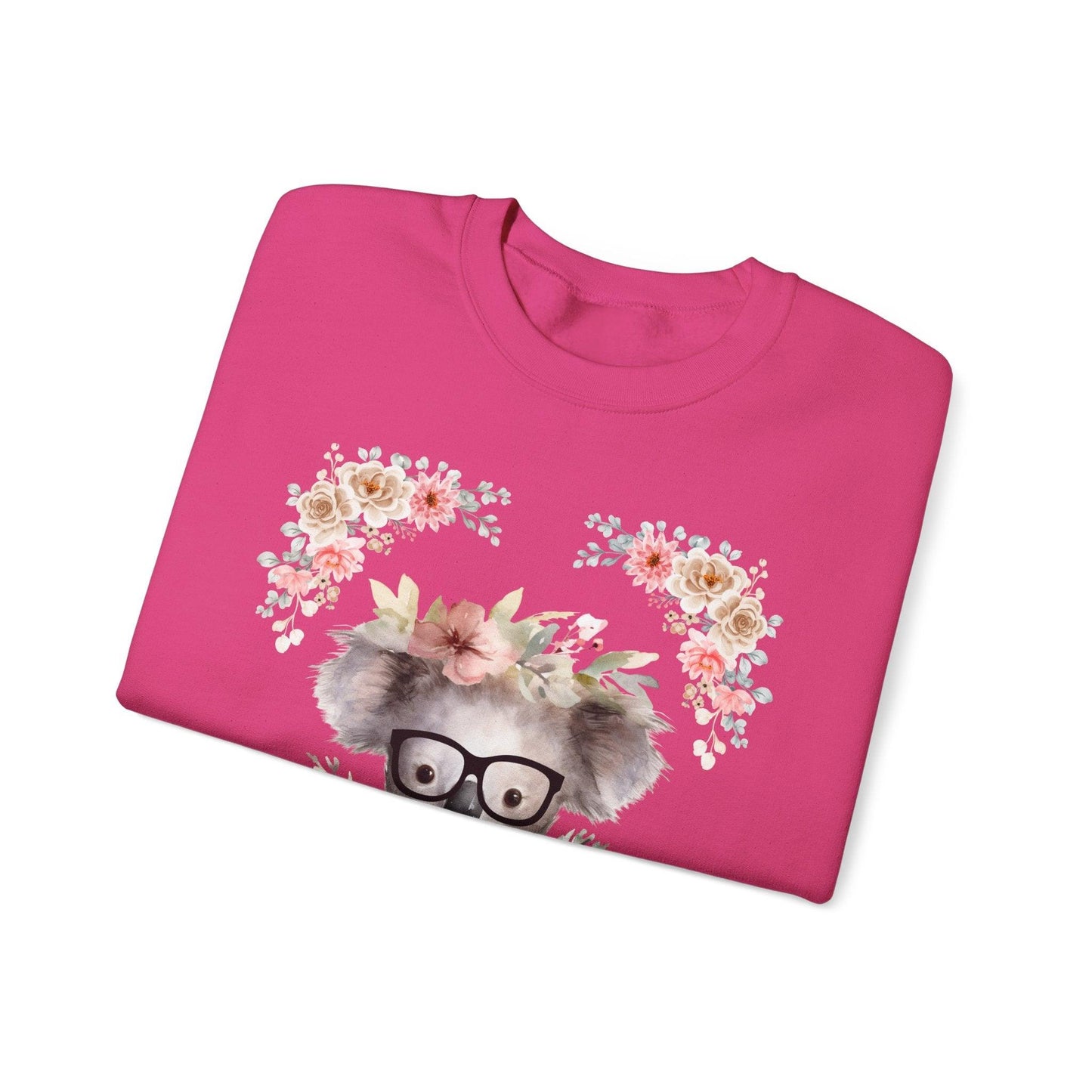 Geeky Goddess Koala Unisex Crewneck Sweatshirt
