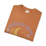 Harvest Moon Society Unisex T-Shirt, Cozy Graphic Tee, Astrology Apparel, Gift for Moon Lovers, Autumn Style, Casual Wear