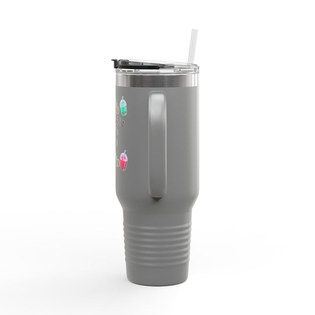'This Bride Needs Boba' Insulated Travel Mug, 40oz