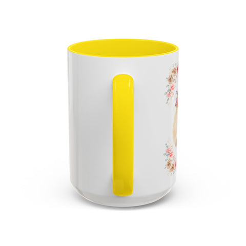 Geeky Goddess French Poodle Accent Coffee Mug