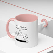'Now Loading...Spooky Vibes' Accent Coffee Mug