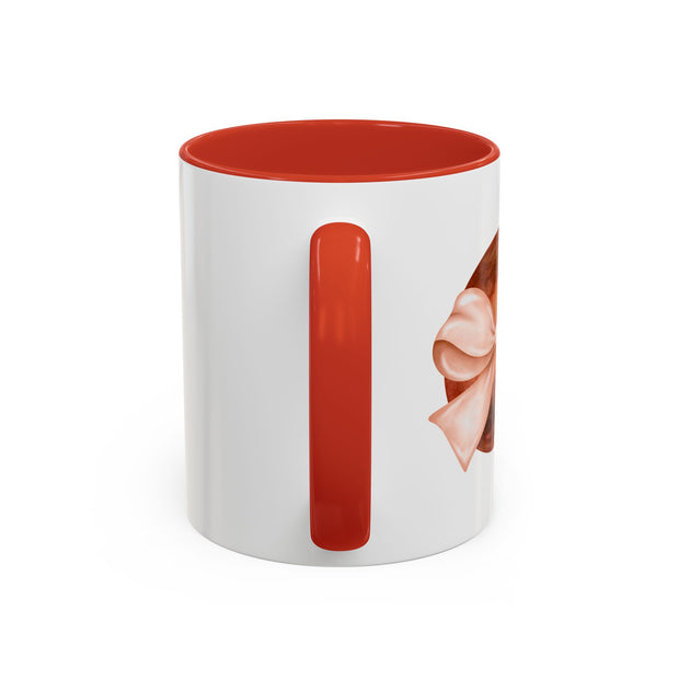 Mars Wrapped In A Bow Accent Coffee Mug