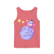 Astronaut Taking Off In Space Unisex Tank Top