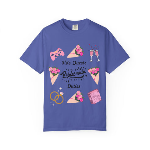 'Side Quest: Bridesmaid Duties' Unisex T-Shirt